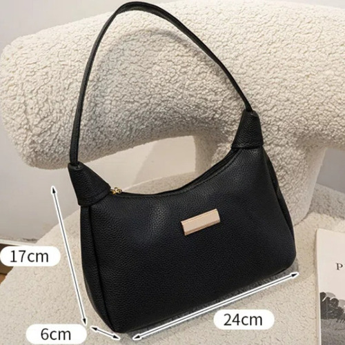 Bolso Versátil Para Hombro Y Axilas Con Cremallera