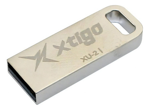 Xtigo Memoria Usb 2.0 4gb Modelo Xu2 Metalica Mayoreo Plata