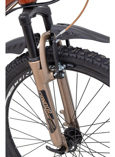Bicicleta Ghost Hawk Rodada 26 Café Cobre De Montaña Tamaño del cuadro L