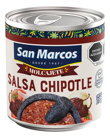 Salsa Estilo Molcajete San Marcos  215 Grs