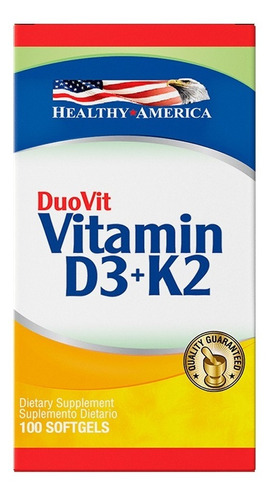 Duovit Vitamin D3+k2 100 Softge