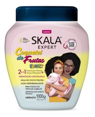 Crema Skala Coctel De Frutas Family 1000 Gr