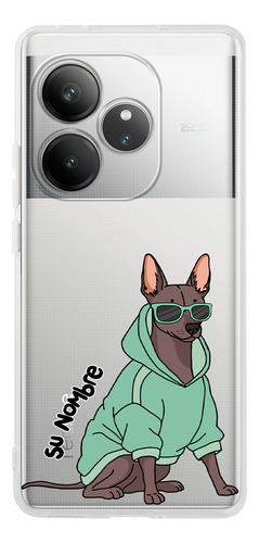 Funda Para Realme Para Mujer Perrito Cool Xolo Su Nombre