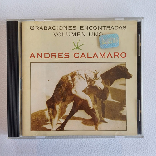 Andres Calamaro - Grabaciones Encontradas Vol 1 - Cd / Kkt 