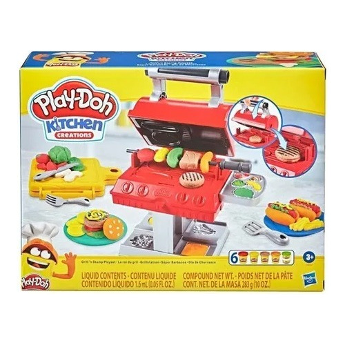 Play Doh Kitchen Creations Super Barbacoa