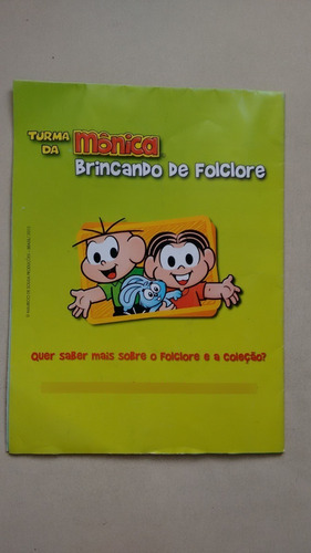 Pôster Turma Da Mônica Brincando De Folclore Mauricio U954 (Usado)