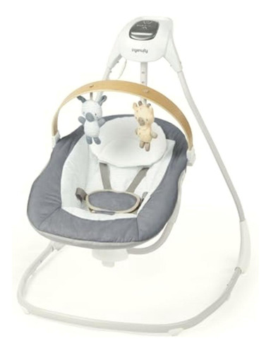 Ingenuity Simplecomfort Columpio Calmante Compacto, Barra De