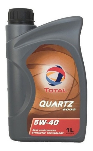 Aceite Total 5w40 Sintetico Quartz 9000 1 Lt + Regalo - Tyt