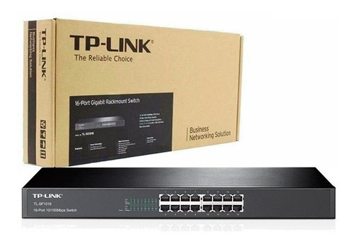 Switch 16 Puertos Tp Link Tl-sf1016 10/100