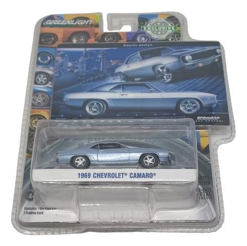 Auto Coleccion Chevrolet Camaro 1969 Greenlight Bfgoodrich 