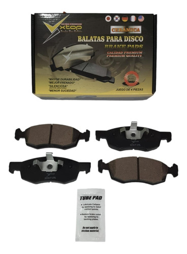 Balatas Delanteras  Fiat Estrada 13-14, Ram 700 15-18 Cabina