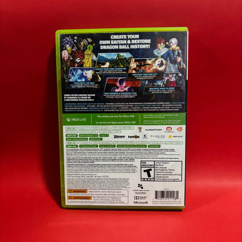 Dragon Ball Xenoverse Xbox 360 (Usado)
