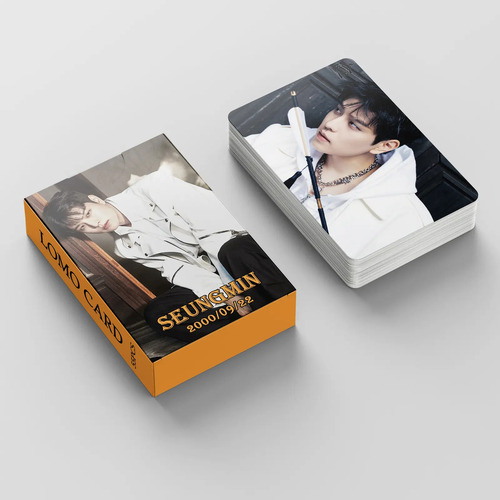 55 Photocards Stray Kids - Seungmin Edition