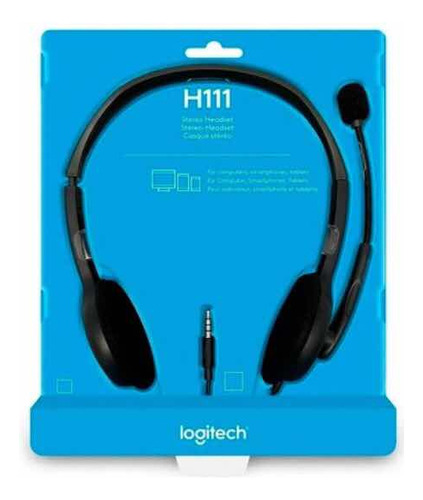 Audifono Logitech Stereo Headset H111