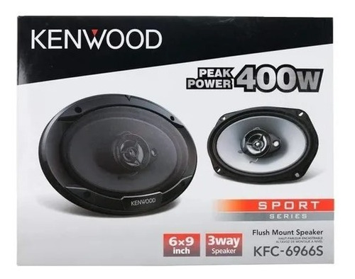Parlantes Kenwood 6x9 Kfc-s6966sk 400 Watts