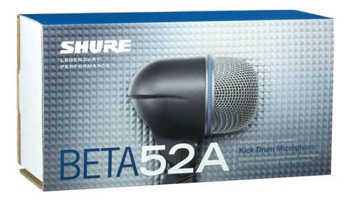 Micrófono Shure Beta 52a Para Bombo Dinámico Supercardioide