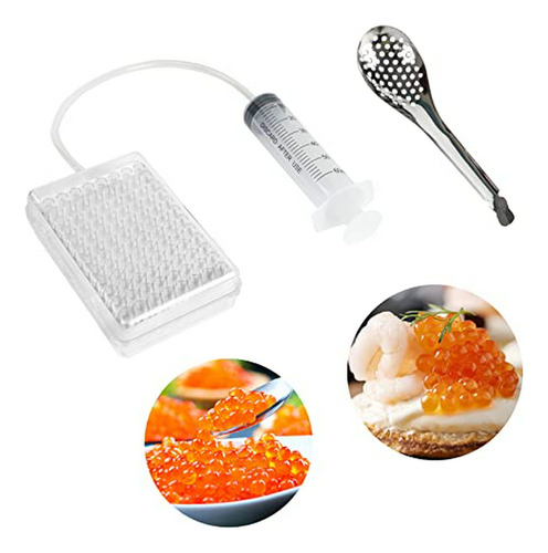 Kit Rápido Para Hacer Caviar, Herramienta De Esferificación 