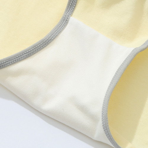Calzoncillos Transpirables De Retazos De Colores Para Mujer,