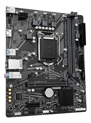 Tarjeta Madre Gigabyte H510m K V2 Lga 1200 2x Ddr4 Hmdi Kt