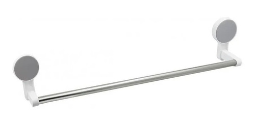 Imagen 5 de 5 de Porta Toalla Toallero Perchero Barra Baño Adhesivo 5kg Inox