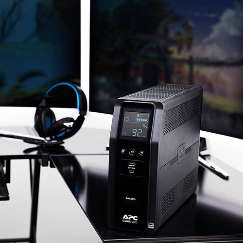 APC Back-UPS Pro BR BR1100M2-LM 1100VA entrada y salida de 120V negro