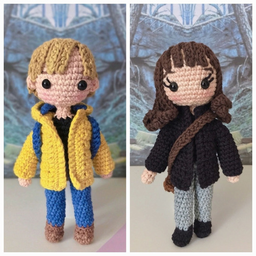 Patrones Amigurumi Jonas Y Martha De Dark. En Español.