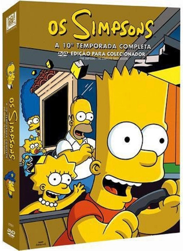 Dvd Os Simpsons 10ª Temporada