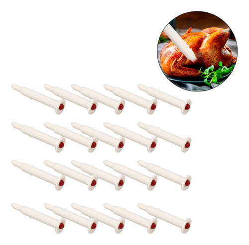 Termómetro De Pollo Asado Aves Corral 20 Piezas Desechable