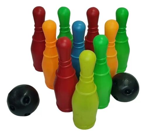 Juego Didáctico Bolos Plástico Setx10