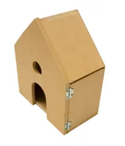 Comprar Casita De Juguete Con Puerta Y Bisagra Madera Jugar Mdf