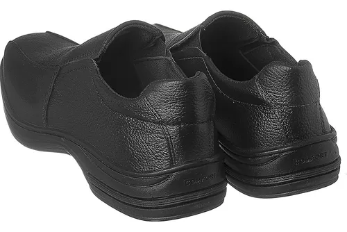 Sapato Masculino Confort vel Em Couro Legitimo Solado Alto