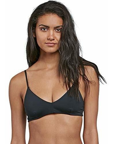 Top De Bikini Con Cuello En V Simply Seamless Para Mujer Vol