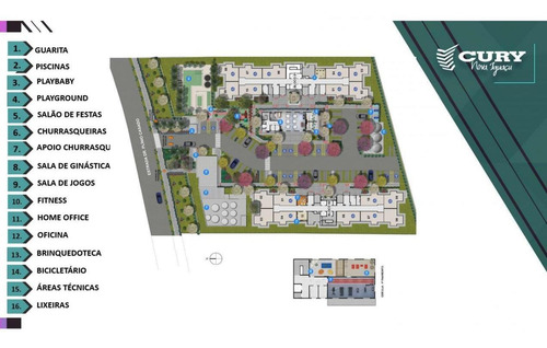 Imagem 2 de 14 de Cury Único Nova Iguaçu, Apartamento A Venda Na A Estr. Dr. Plínio Casado - Im1000_1-1560449
