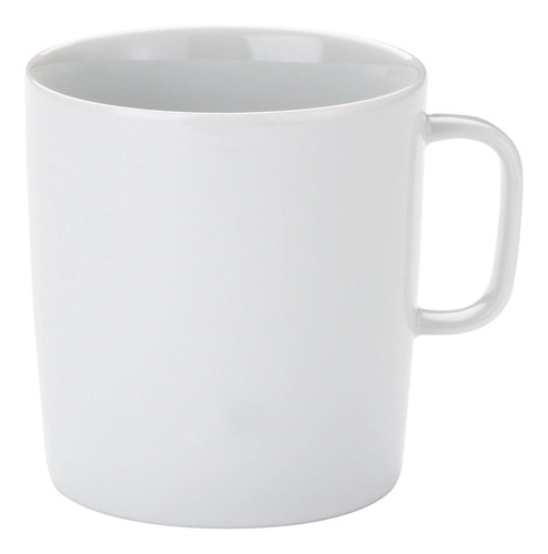 A Di Alessi Platebowlcup Taza, Porcelana Blanca, Juego De 4