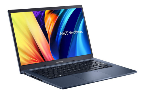 Notebook Asus VivoBook M1402IA quiet blue 14", AMD Ryzen 5 4600H 8GB de RAM 512GB SSD, AMD Radeon RX Vega 6 (Ryzen 4000/5000) 60 Hz 1920x1080px Windows 11 Pro