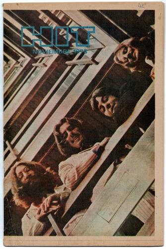 The Beatles 1973 Uruguay Vintage Revista Hit Zeppelin Purple