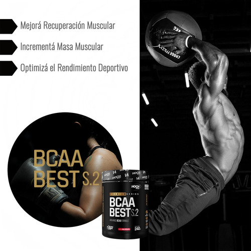 Bcaa Best Hochsport Aminoácido Ramificado2:1:1 240g Multifru Sabor Multifruta