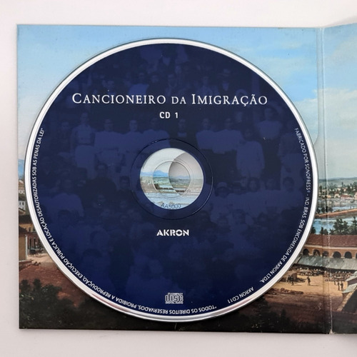 Cd Cancioneiro Da Imigração Memória Musical Brasileira Duplo