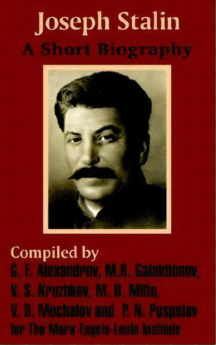 Joseph Stalin, De Marx - Engels - Lenin Institute. Editorial University Press Pacific, Tapa Blanda En Inglés