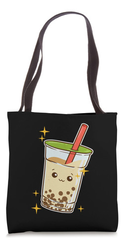 Lindo Kawaii Bubble Tea Boba Lover Milk Tea Tapioca Bolsa De