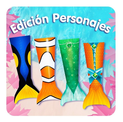 Traje De Sirena Talle 4 Edicion Especial Personajes