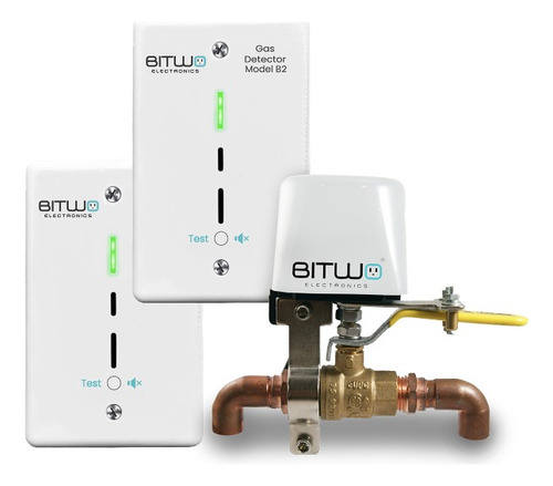 2 Pzs: Detector De Gas 1 Pz: Cierre Automático De Válvula