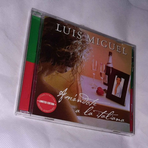 Cd Luis Miguel En Italiano, Edición Limitada