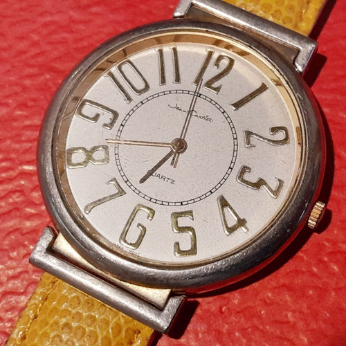 Reloj Jean Cartier 40 Amarillo Dorado