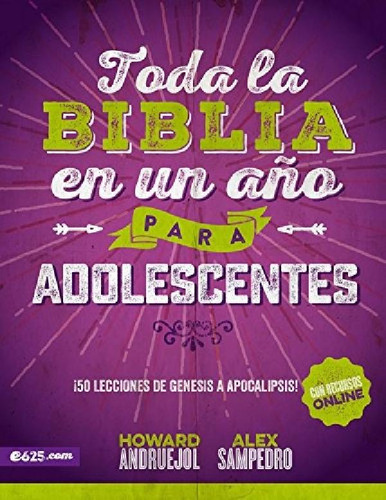 Libro - Libro : Toda La Biblia En Un Año Para Adolescentes 