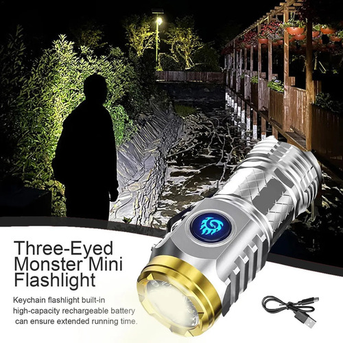 Linterna Led De Bolsillo Linterna Para Acampar Linterna De B