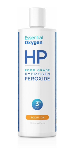 Peróxido De Hidrógeno De Essential Oxygen, 3 % De Grado .