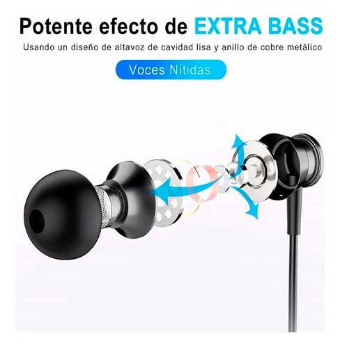 Fone De Ouvido Com Fio 1hora 3.5mm Intra-auricular Preto