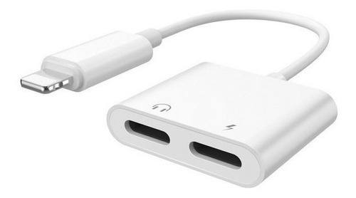 Cable Adaptador Lightning A Auriculares Y Cargador iPhone X