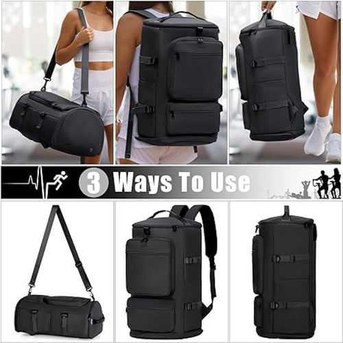 Mochila De Ginástica Com Compartimento Para Sapatos, Bolso M